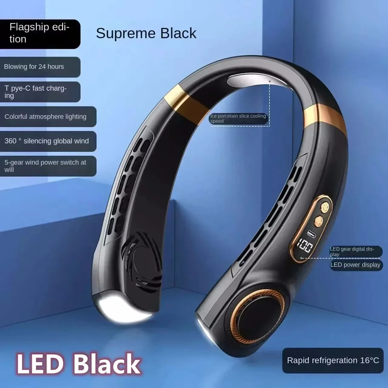Travel Neck Cooling Fan
