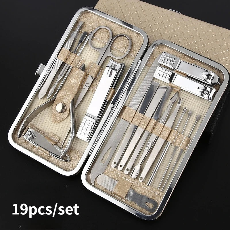 Travel Manicure Set 19PCS