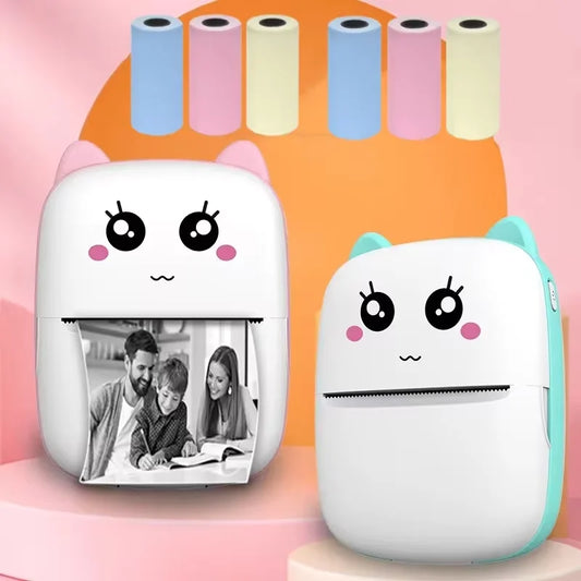 Miniature Bluetooth Photo Printer (IOS + Android)