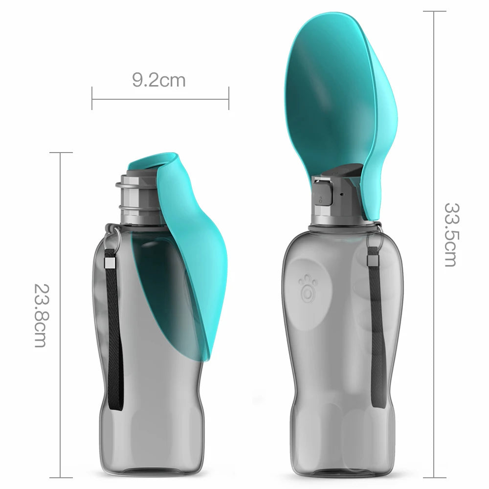 Pet Water Bottle, Hiking Bottle. Perfect For Any Size Pet!