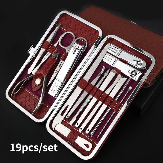 Travel Manicure Set 19PCS